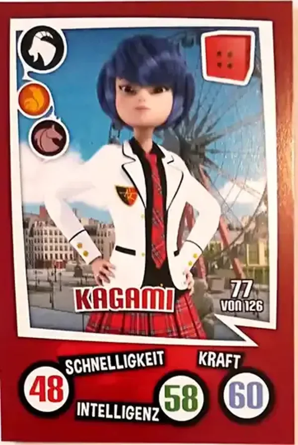 Miraculous Sammelkarte Aldi 2023 Nr. 77