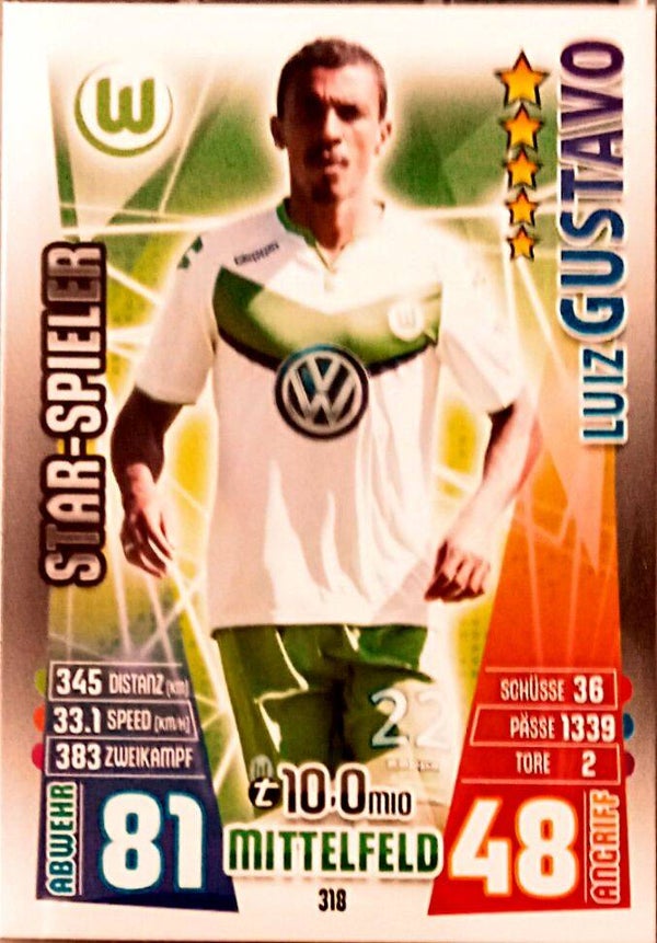 318 - Luiz GUSTAVO - Star-Spieler - Saison 15/16