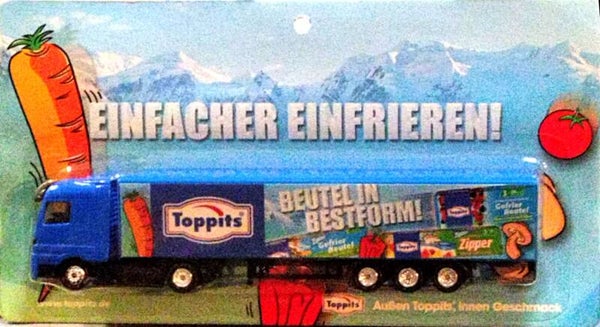 Toppits Werbetruck – „Einfacher Einfrieren!“ (OVP)