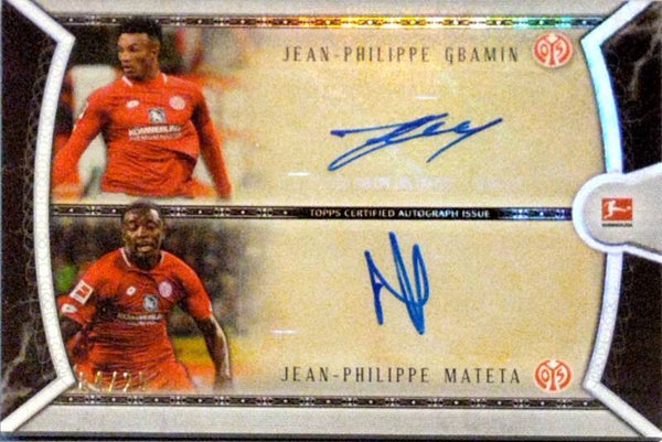 Gbamin / Mateta Dual Autogramm – Museum Collection 18/19 (Limitiert 4/25)