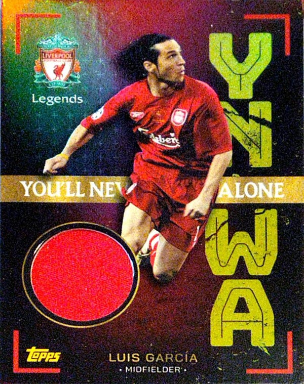 #RE-LG - Luis Garcia - 07/50  - Topps Liverpool FC Team Set
