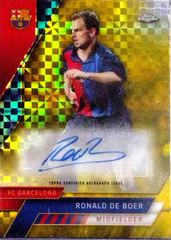 AU-RD - Ronald De Boer AU, SN99 - FC Barcelona