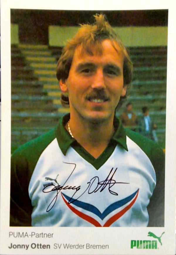 JONNY OTTEN Autogramm Signiert Autograph Signed Original Autogrammkarte