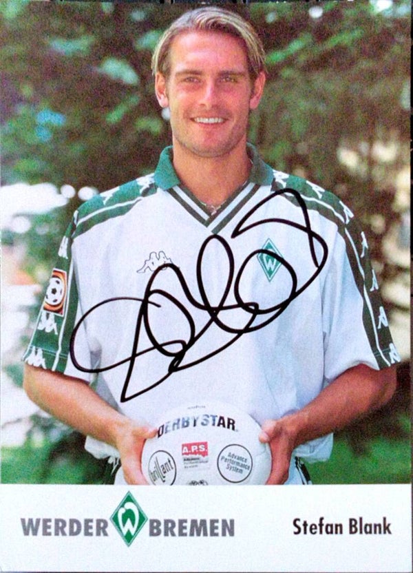 Blank, Stefan - Werder Bremen (2001/02) - ORIG. AUTOGRAMMKARTE