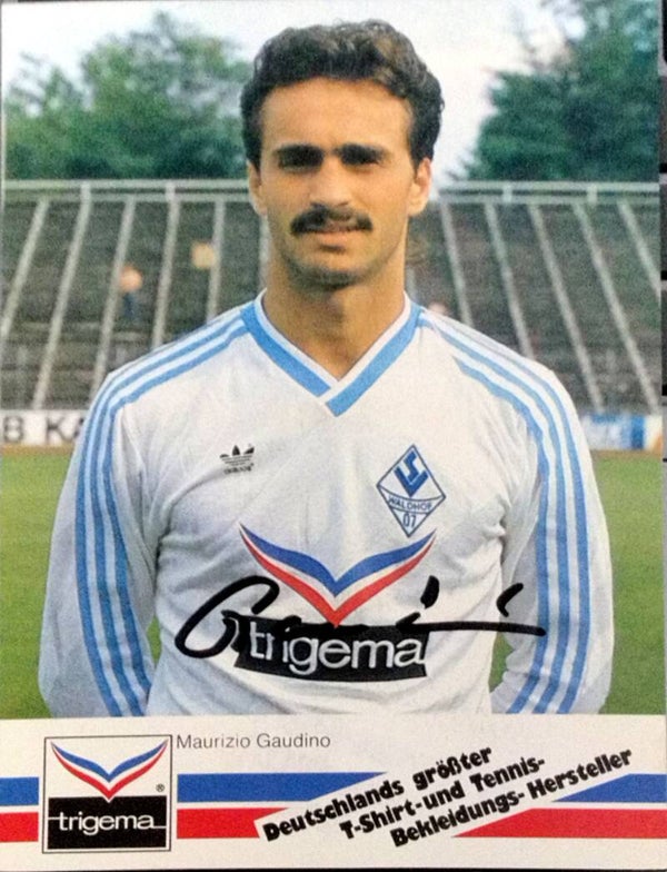 Maurizio Gaudino Autogrammkarte  signiert