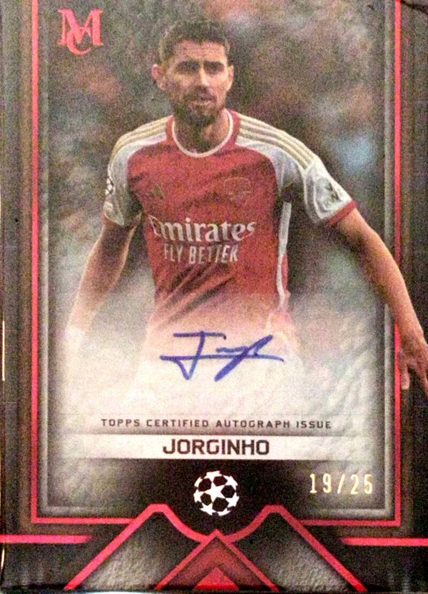 Jorginho #/25 - Topps Champions League Museum Auto Card 23/24