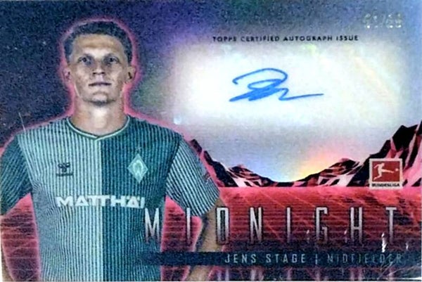 Jens Stage – Horizon Signature Autograph – 2023-24 Topps Midnight #HS-JS