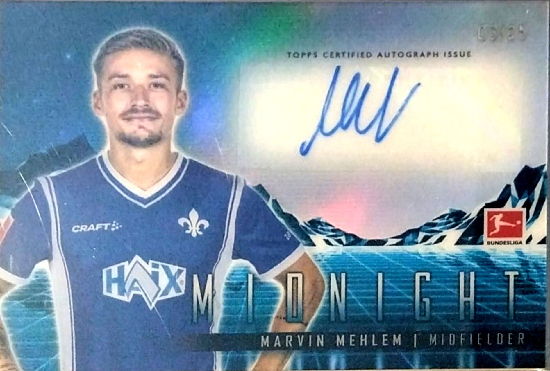 Marvin Mehlem – Horizon Signature Moonrise Autograph – 2023-24 Topps Midnight #HS-MM