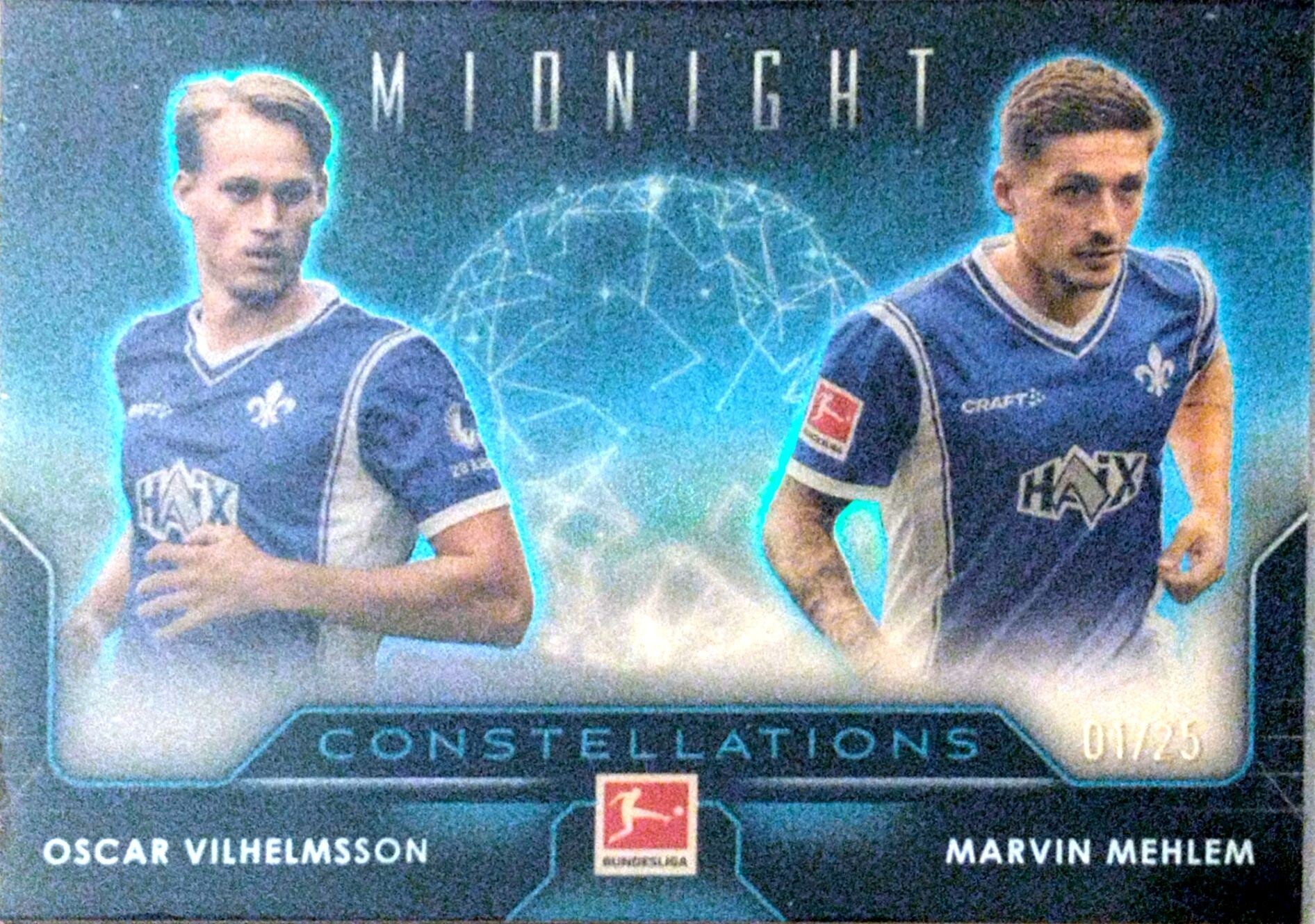 Vilhelmsson / Mehlem – Constellations (Moonrise Parallel) – 2023-24 Topps Midnight #C-5