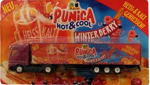 Punica Werbetruck – „Hot & Cool Winter Berry“ (OVP) | Jahrgang: ca. 2000