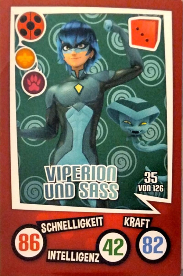 Miraculous Sammelkarte Aldi 2023 Nr.35