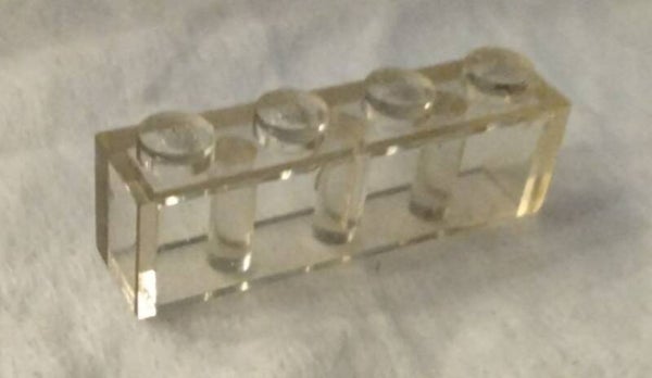 LEGO® Einzelteil 3010 – Stein 1 x 4, Transparent Klar (Trans-Clear)