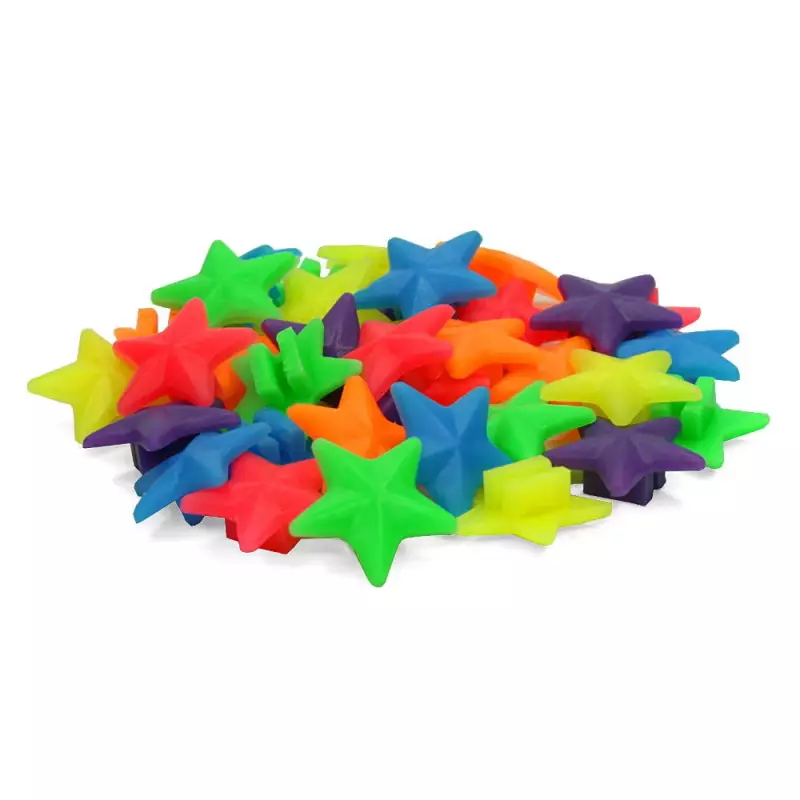 Speichenclips "Bunte Sterne" (36 Stk.)