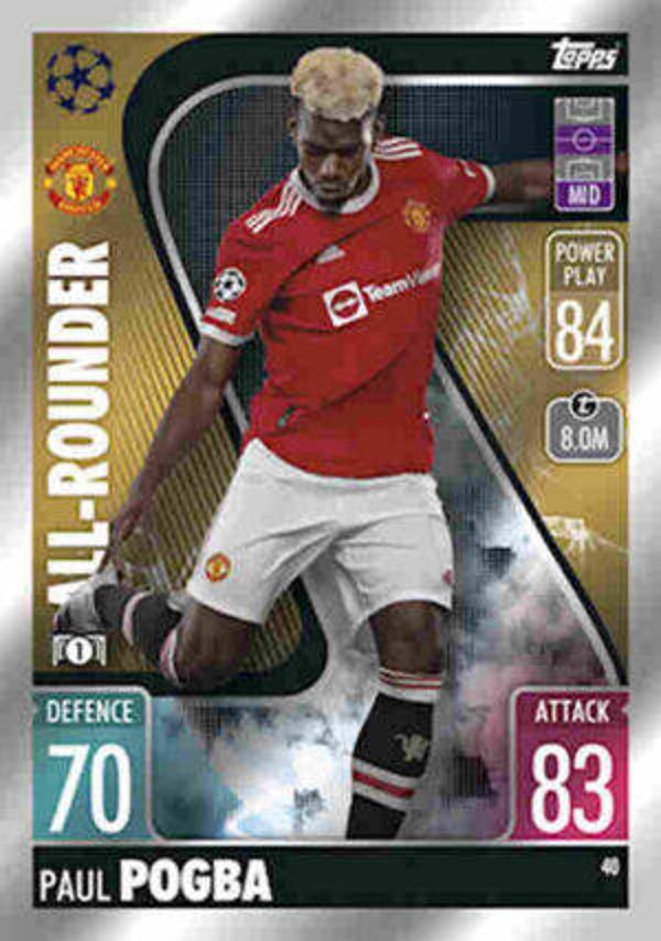 40.  Paul Pogba (Manchester United) All-Rounder - MACL21/22
