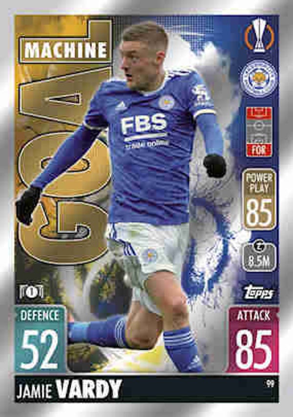 99 - Jamie Vardy - Goal Machine  - MACL21/22