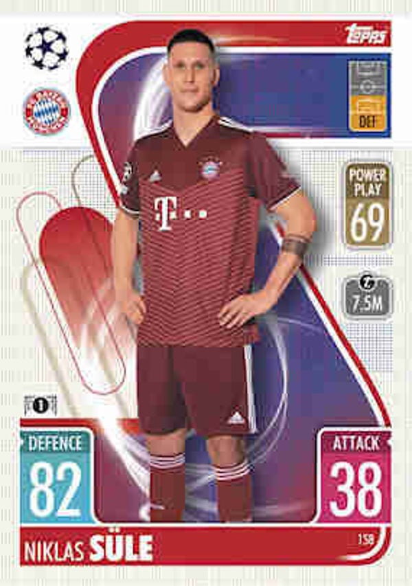 158.  Niklas Süle (FC Bayern München) - MACL21/22