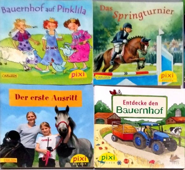 Pixi 4er-Mix: Landleben & Pferdeglück