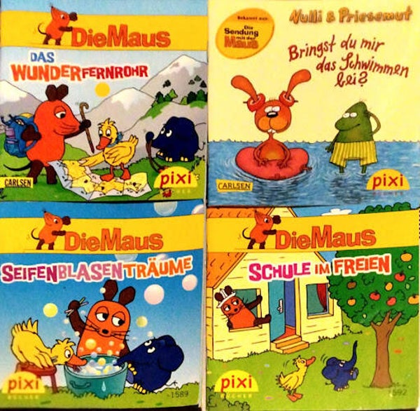 Pixi 4er-Mix: Abenteuer mit der Maus & Freunden