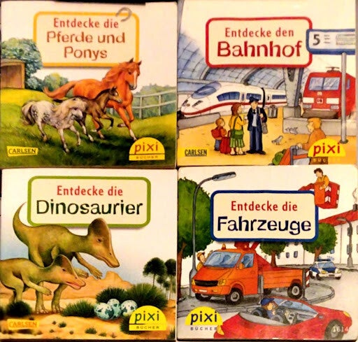 Pixi 4er-Mix: Die Welt entdecken