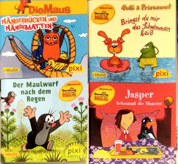Pixi 4er-Mix: Geschichten mit der Maus & Freunden