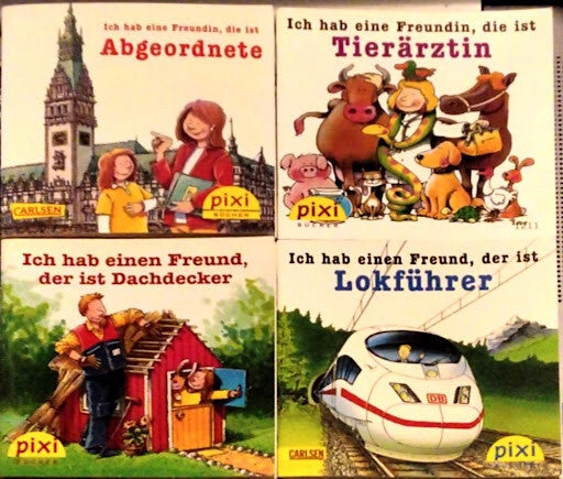 Pixi 4er-Mix: Spannende Berufe