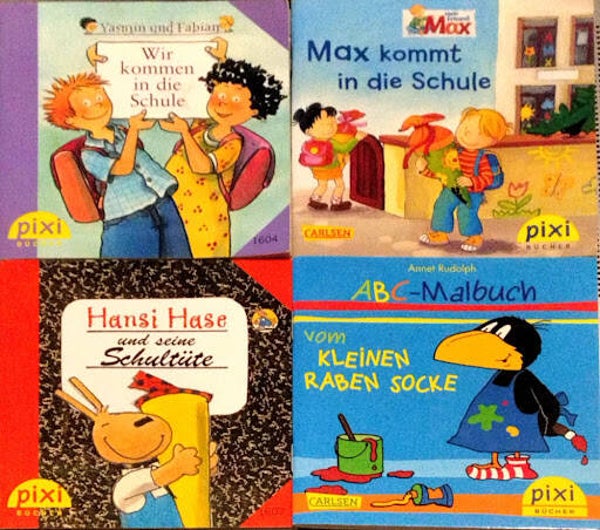 Pixi 4er-Mix: Hurra, ich bin ein Schulkind!