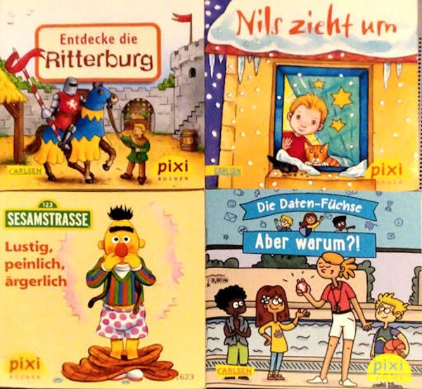 Pixi 4er-Mix: Spannende Lernwelten