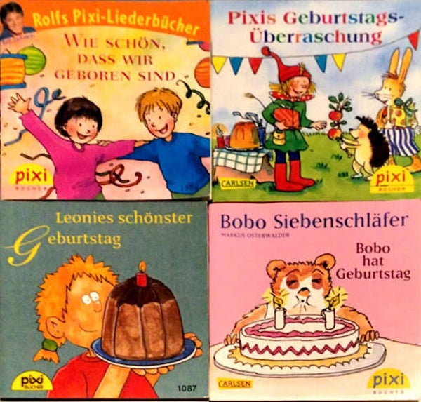 Pixi 4er-Mix: Alles Gute zum Geburtstag!