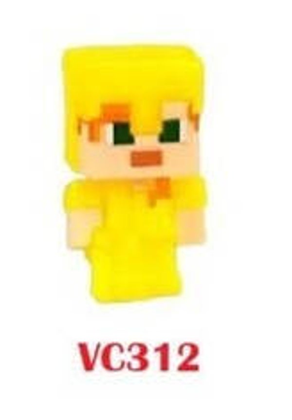 Kinder Joy Minecraft (2026) Sammelfigur – Alex (Gelb) / Alex (Yellow) (VC312)