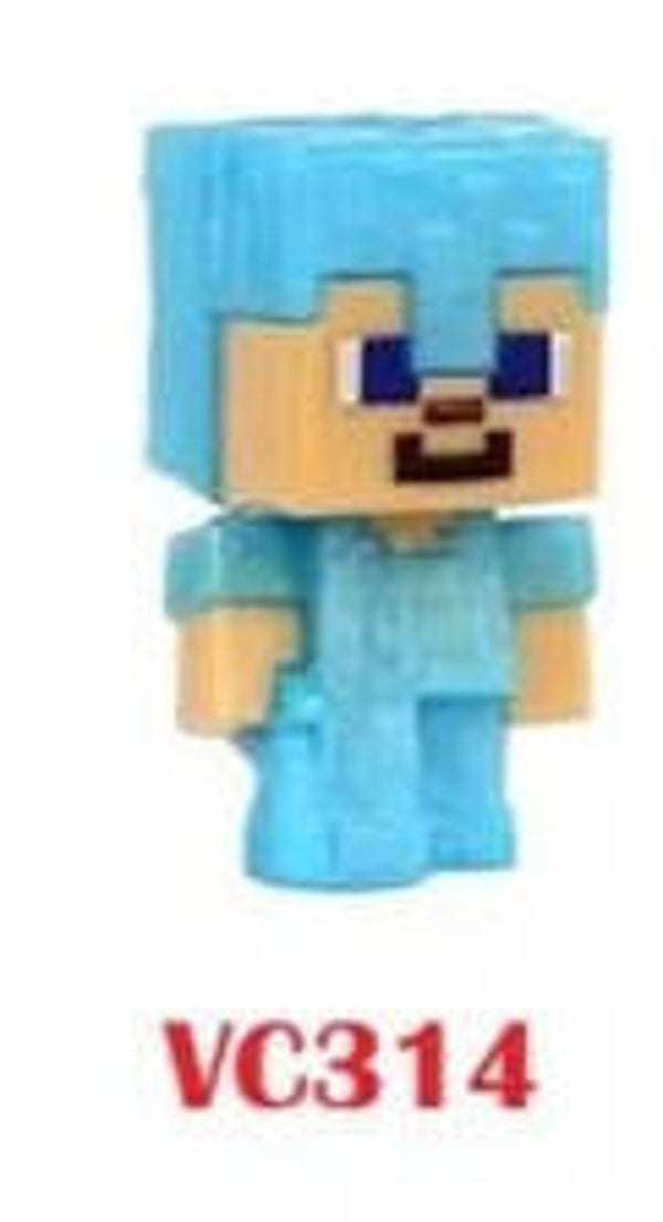 Kinder Joy Minecraft (2026) Sammelfigur – Steve (Diamantrüstung) / Steve (Diamond Armor) (VC314)