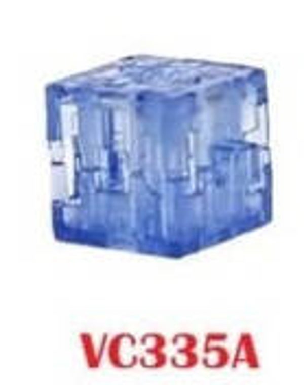 Kinder Joy Minecraft (2026) Block – Transparenter Blauer Block / Transparent Blue Block (VC335A)