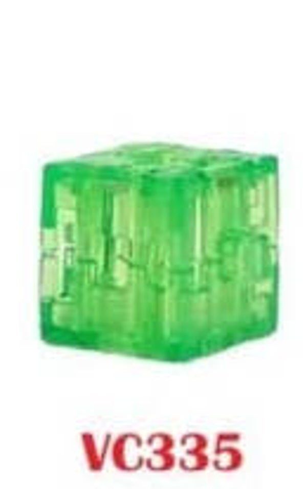 Kinder Joy Minecraft (2026) Block – Transparenter Grüner Block / Transparent Green Block (VC335)