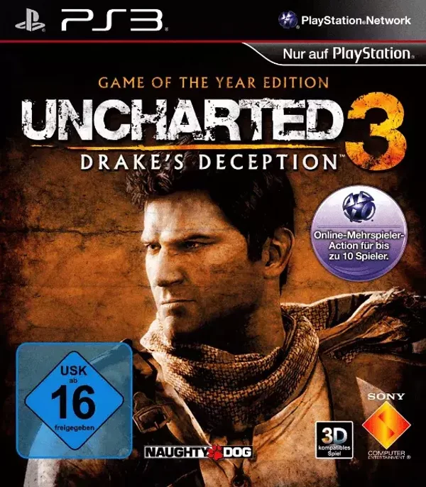 Uncharted 3: Drake's Deception Game of the Year Edition (mit OVP) (gebraucht)