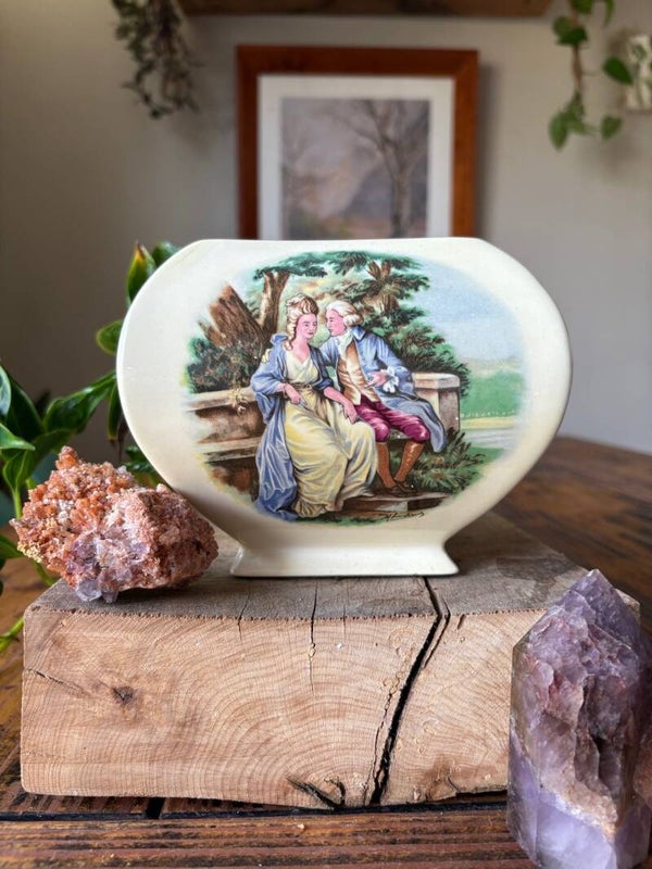 Vintage Sebring Pottery Co. Vase/Planter - "Courting"