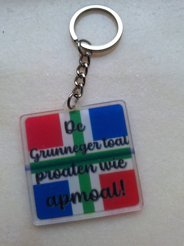 Sleutelhanger Grunneger toal