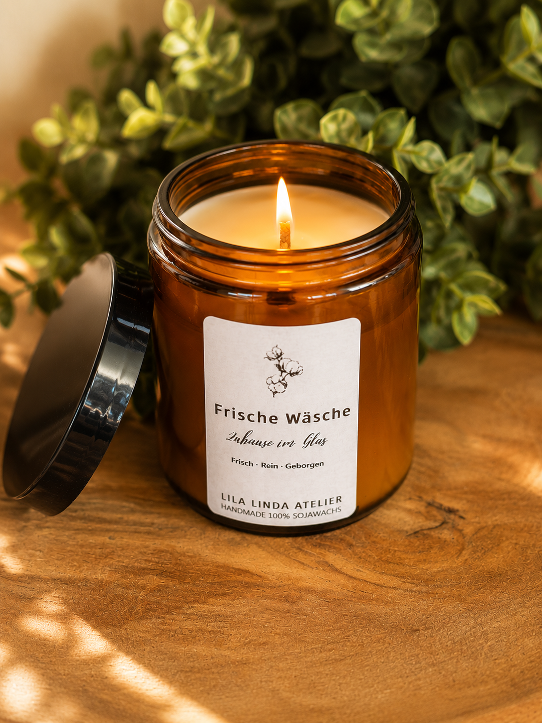Duftkerze „Frische Wäsche“