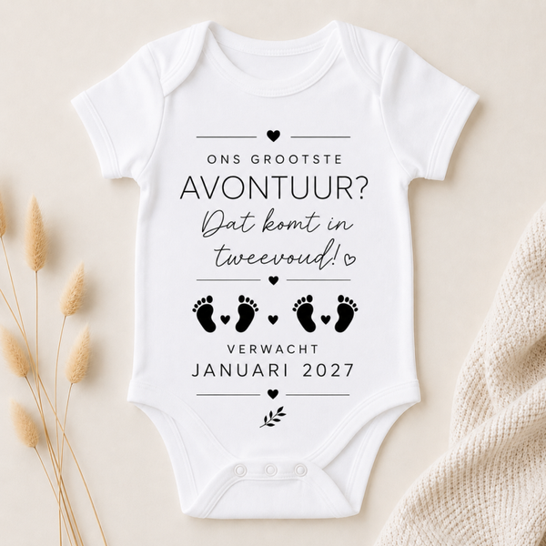 Baby rompertje - tweeling
