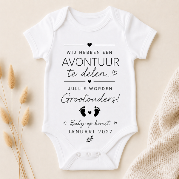 Baby rompertje - avontuur delen