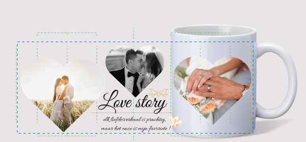 Koffietas -  Lovestory