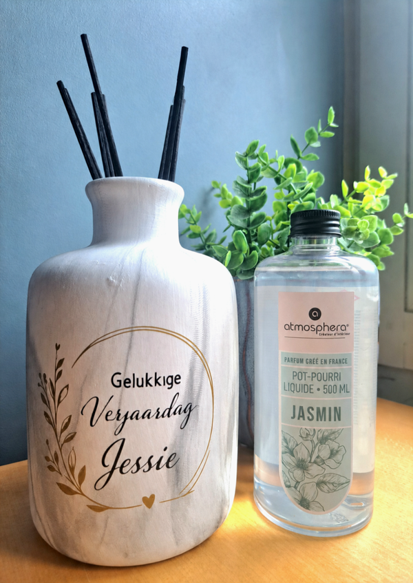 Gepersonaliseerde Luxe Geurdiffuser set
