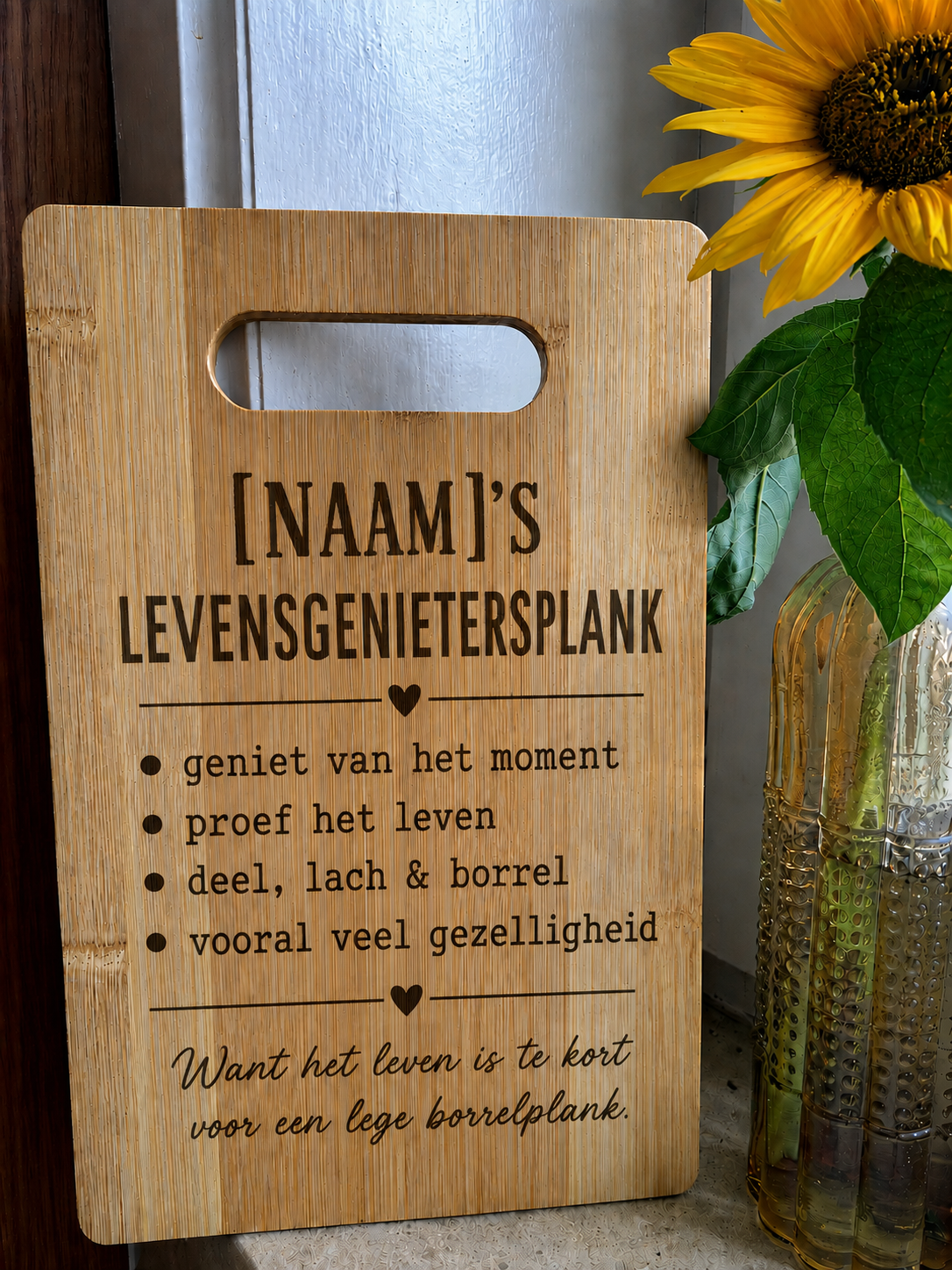 Levensgenieterplank