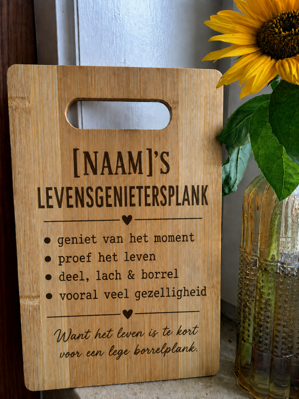 Levensgenieterplank