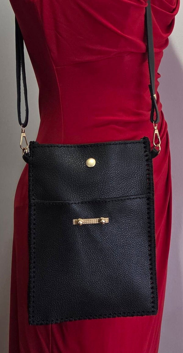 Black Consent Handmade Bag,
