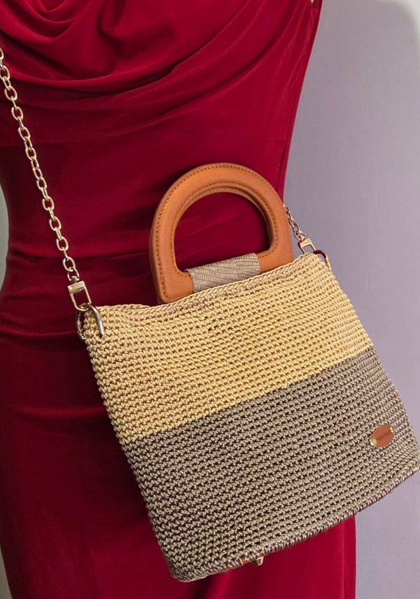 Penut and Ash Handmade Bag # 1130C