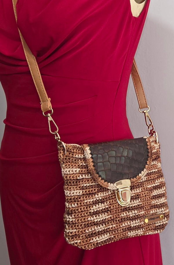 Multi Ochre Handmade Hanbag #1146C