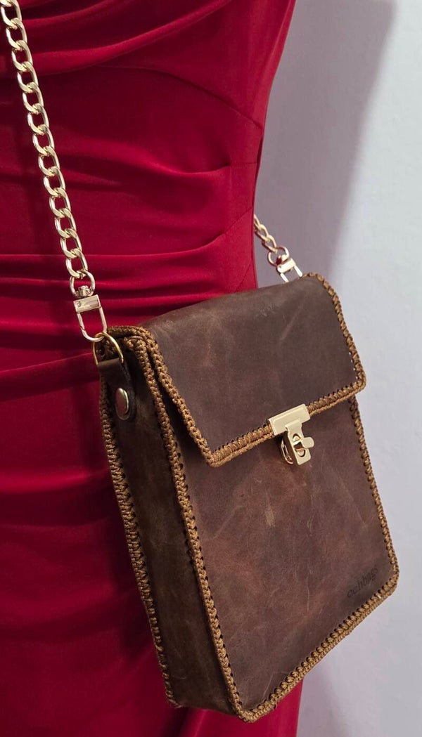 Divine Crossbody Genuine Leather Bag.
