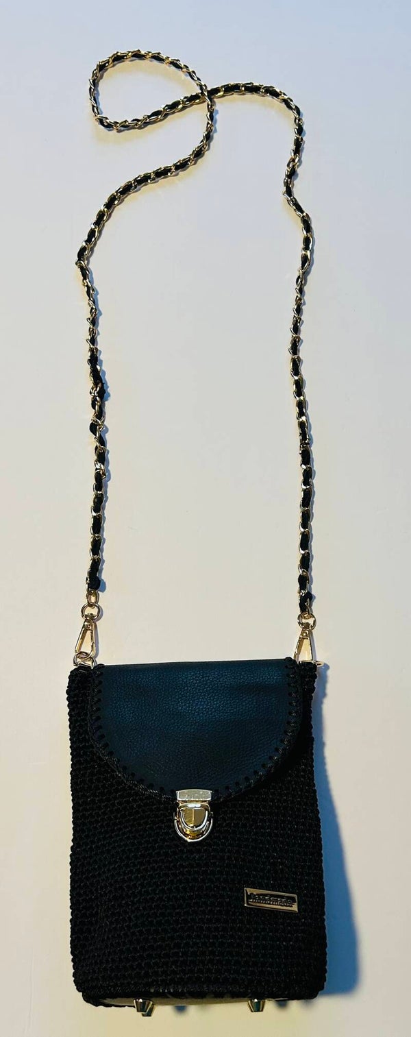 Black Handmade Bag #1130 C
