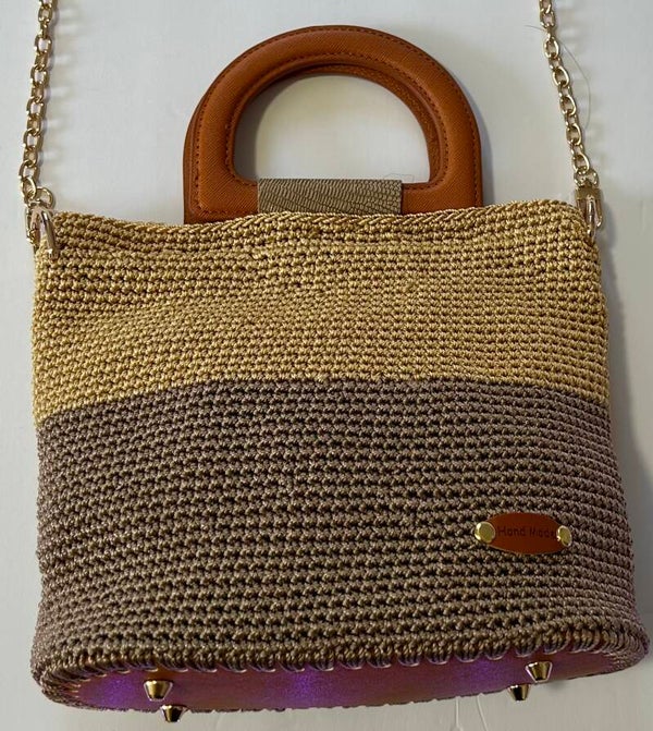 Penut and Ash Handmade Bag # 1130C