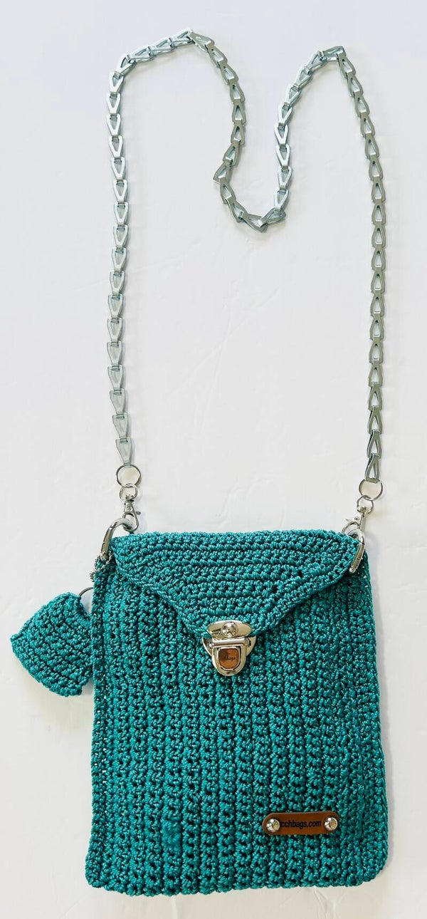 Teal Handmade Bag #1143C