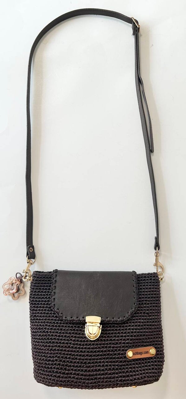 Dark Brown Handdmade Handbah #1145C